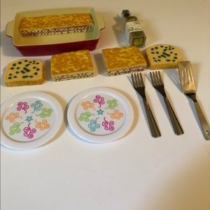 American Girl Dinner Set